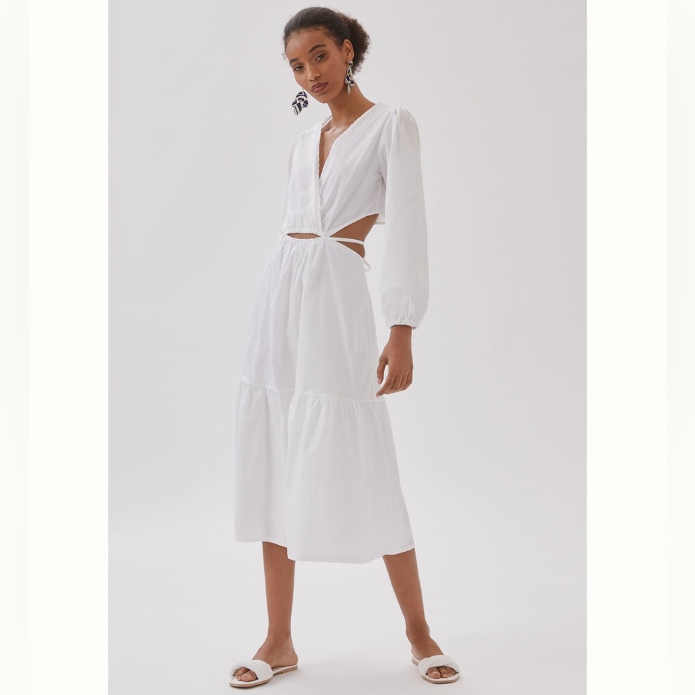 Anthropologie Cut Out Midi - Brand New With Tags. Small